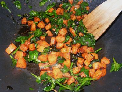 Stir Fry Carrots with Fenugreek