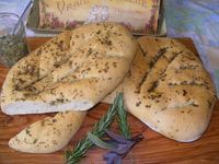 A Harvest Loaf — French Fougasse bread