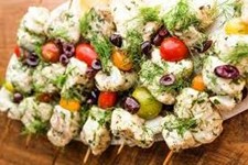 Fish skewers