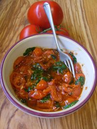 Pizza with Homemade Tomato Sauce